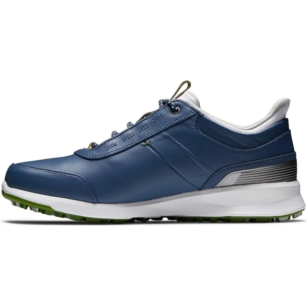 FootJoy FJ Stratos Spikeless Golf Shoes Womens 5 M Blue White Versatrax NIB